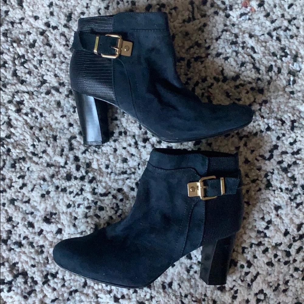 Alfani blue booties